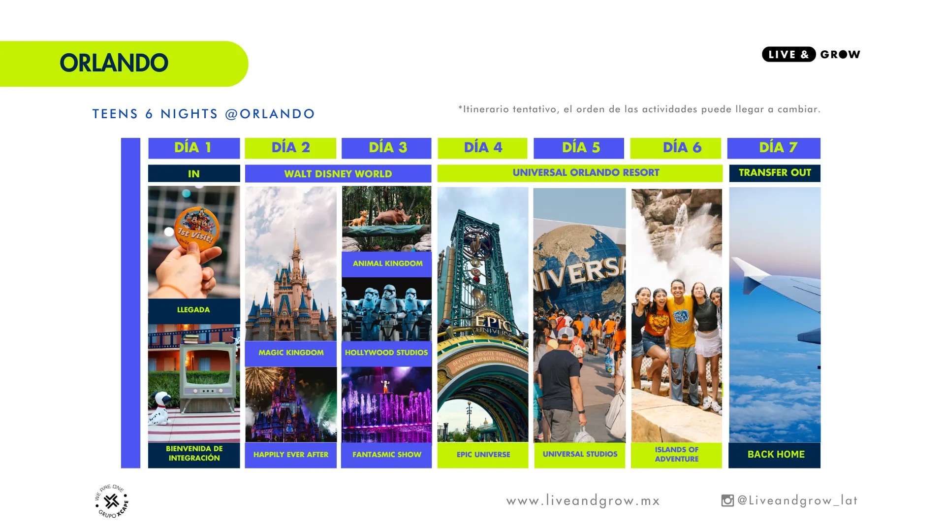 Orlando Grad 7 dias