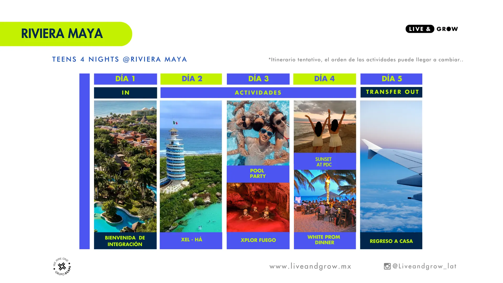 Riviera Maya 5 días